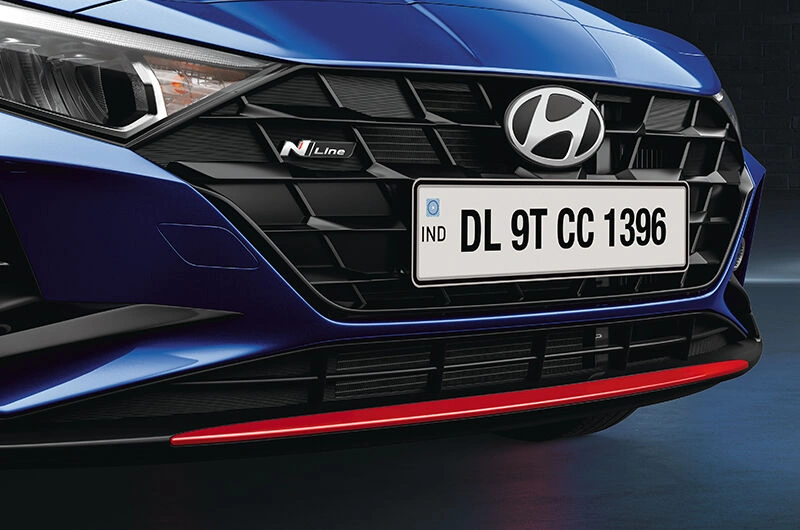 Hyundai plate